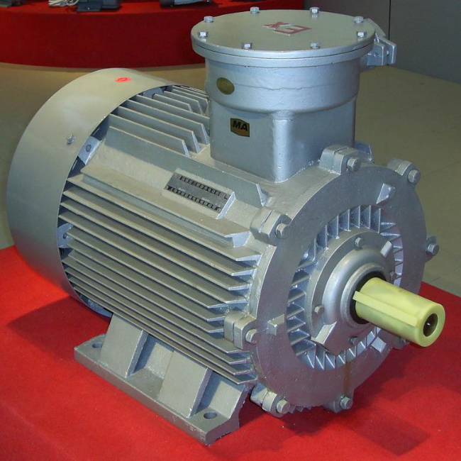 YE3-280S-2防爆电机45°角实拍